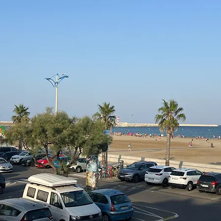 T2 Climatise, 5 Pers, Parking Protege, Front De - Fr-1-797-38 Lejlighed Port-la-Nouvelle